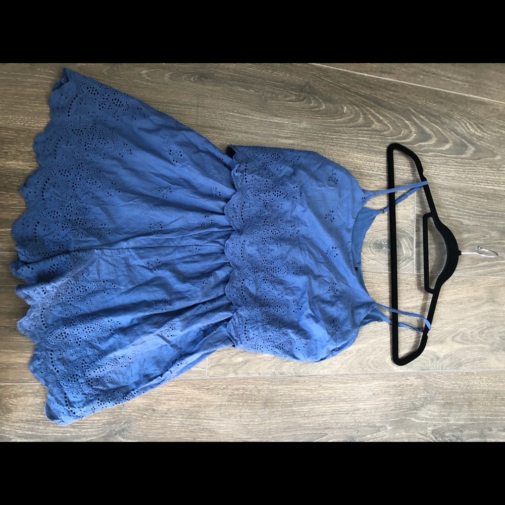 Navy Xhilaration Romper